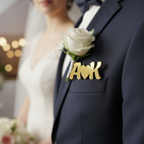 Firefly_Gemini Flash_Da li ovaj proizvod možeš prikazati na muškom sakou kao rever za vjenčanja 101556